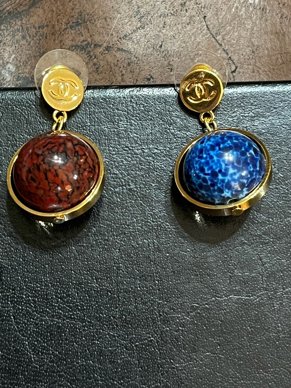 Double C Designer 2026 Planet Dangle Drop Earrings